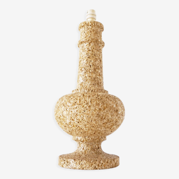 Reconstructed stone lamp base 1970