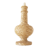 Reconstructed stone lamp base 1970