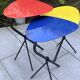 Nesting tables by Michel Buffet model “Knot” modernist French design.