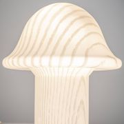 Large glass table lamp by Peil & Putzler, Germany, 1970s.