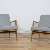 Model 300-139 Armchairs from Swarzędz Factory, 1960s, Set of 2