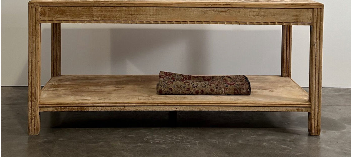 Painted draper table