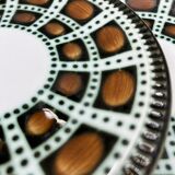 Set of 11 plates Boch model Bernadette