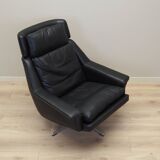 Fauteuil pivotant, design danois, années 1970, designer : Werner Langenfeld, fabrication : Esa
