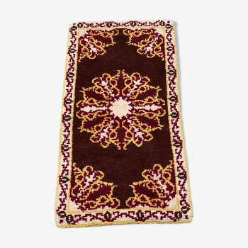 Tapis décoratif tissé vintage 70x130