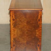 Buffet en noyer Burr & Burl avec patine