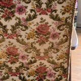 Vintage armchair floral fabric
