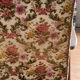 Vintage armchair floral fabric