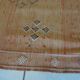 Berber carpet sabra Morocco plant fibers around 1930