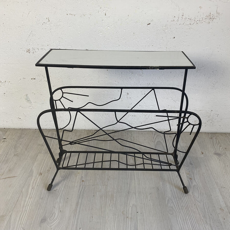 Vintage magazine rack 1960
