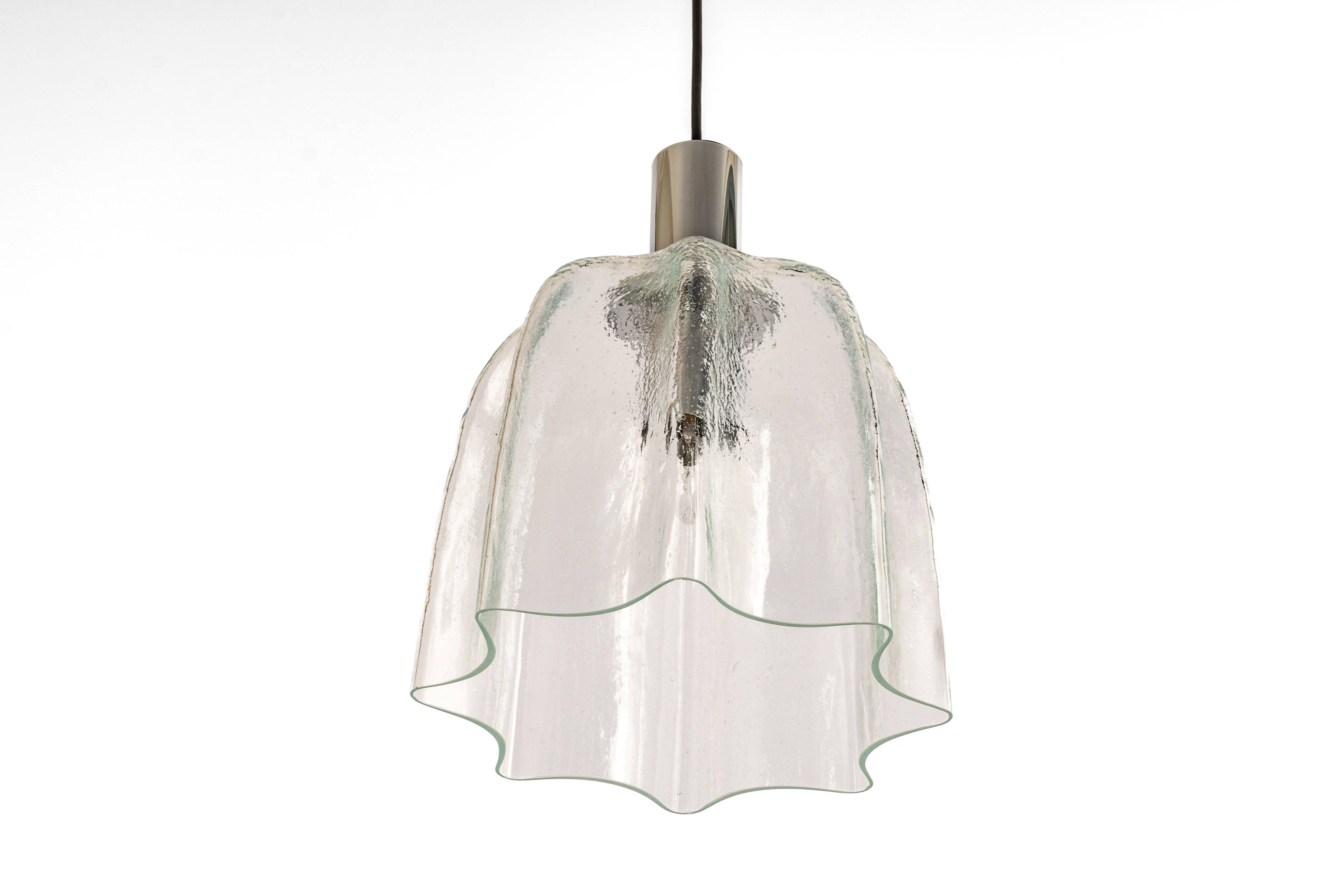 Glass Pendant by Limburg, Germany, 1970s
