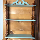 Shelf worked with cherry top