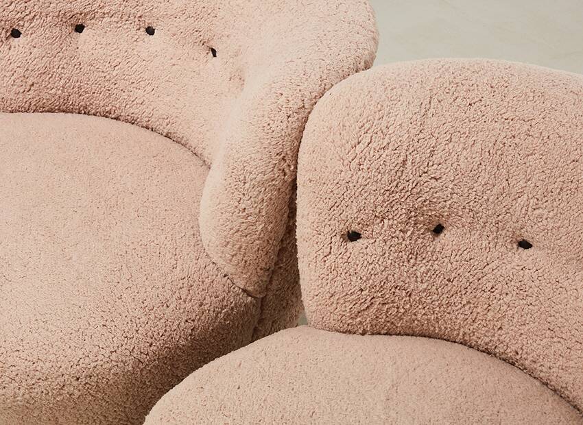 Pair of Swedish Lounge Chairs 1940s