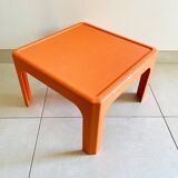 Vintage 70s Coffee Table / End Table – Gilac Orange Design