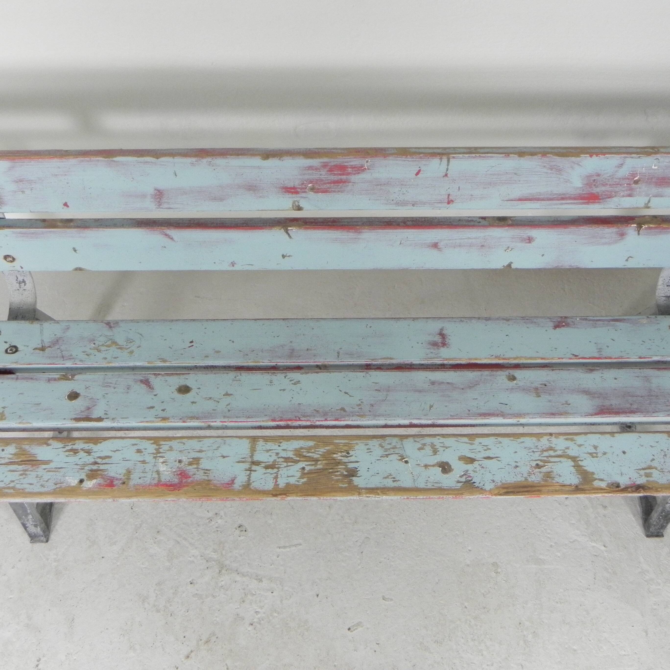 Tough, industrial sofa, 2 meters long, 1960s
