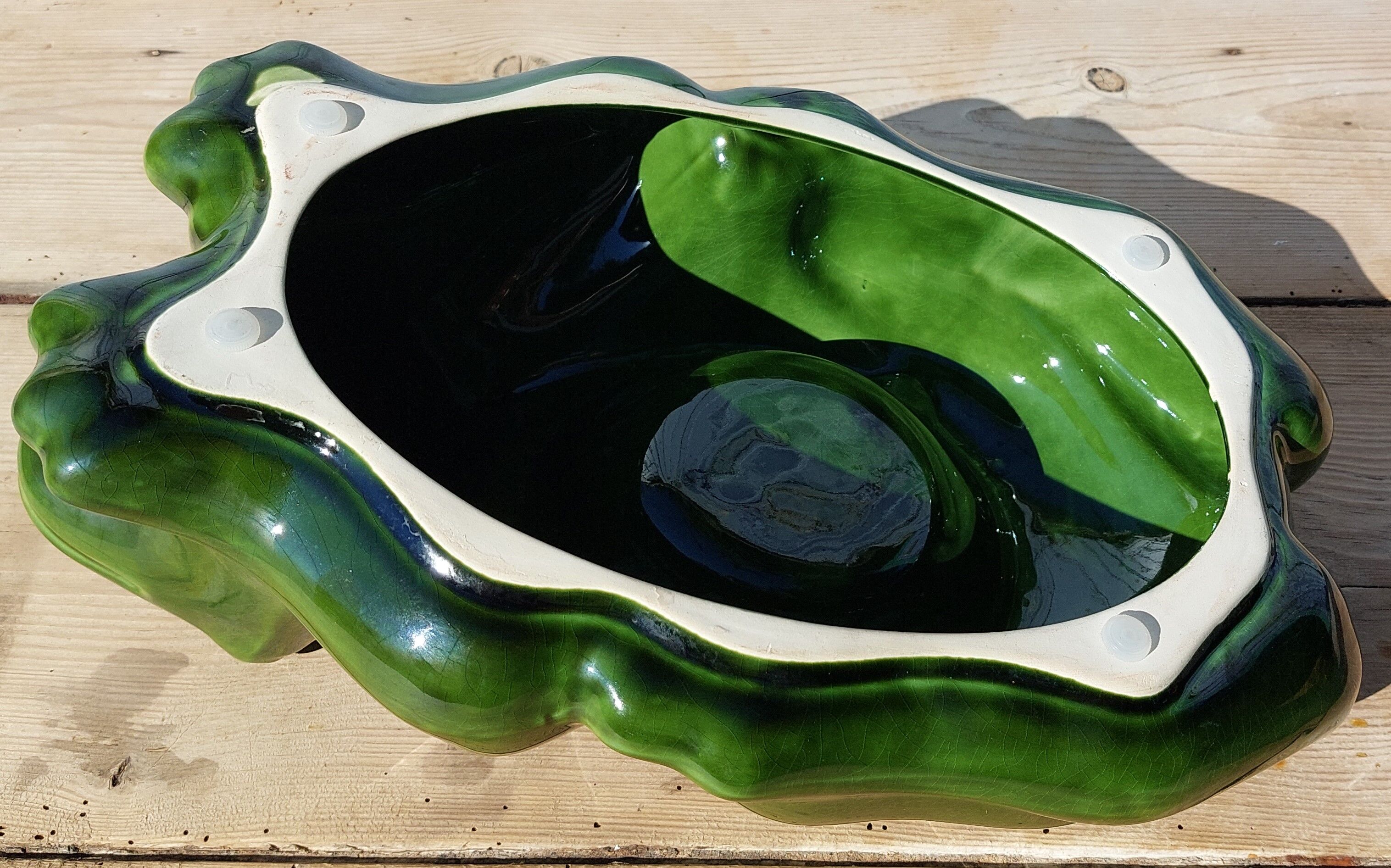 Advertising frog ashtray The heir - Guyot Dijon
