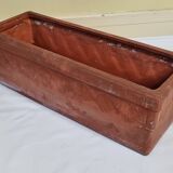 Art deco style terracotta planter, 50 cm