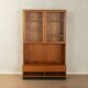Classic two-piece display cabinet by Poul Hundevad, 1960s