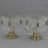 Set de deux lampes de table par Kamenicky Senov années 1970