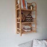 Rattan shelf and canning