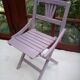 Wooden children's chair