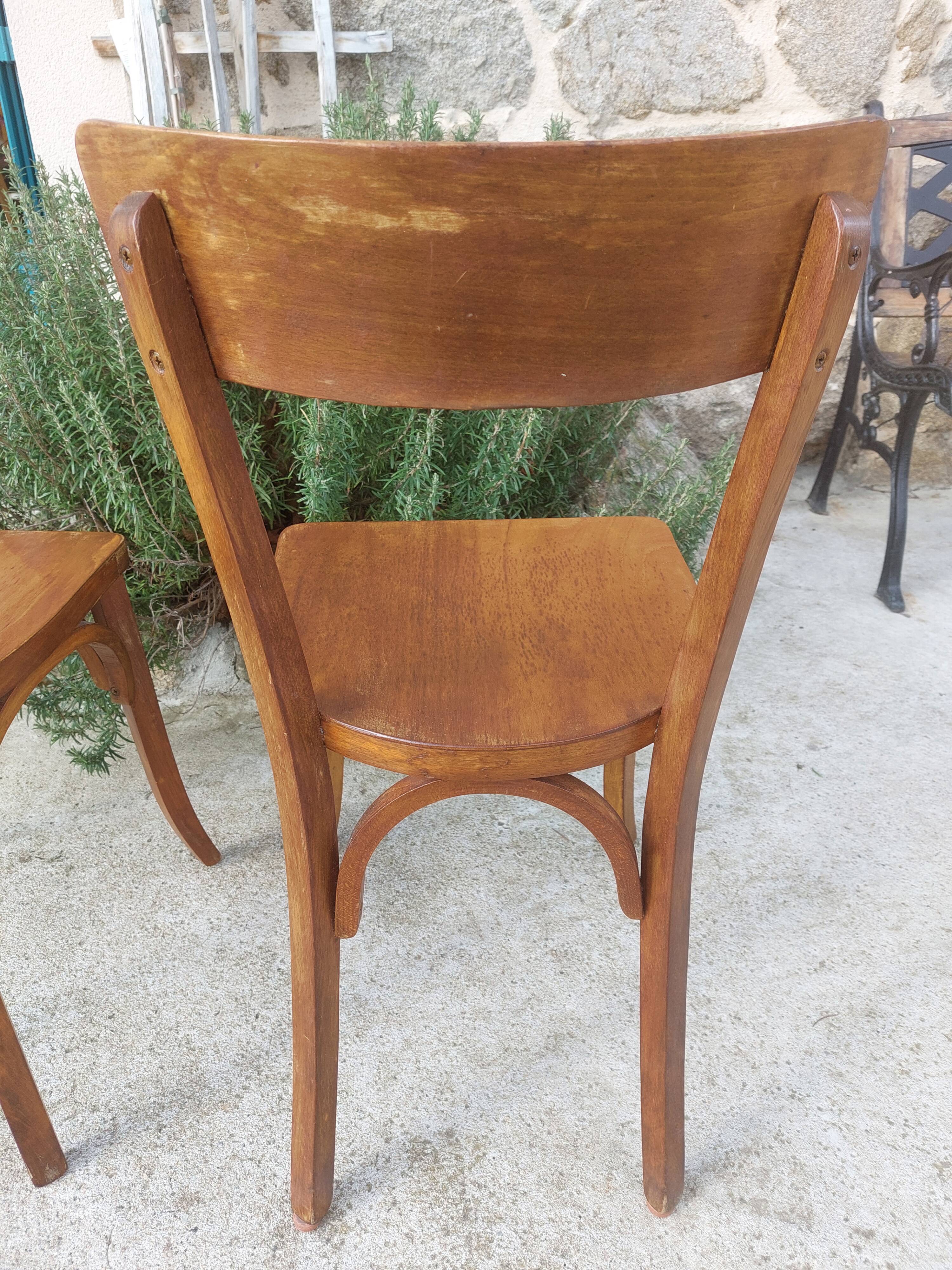 pair of Luterma bistro chairs, dark shade