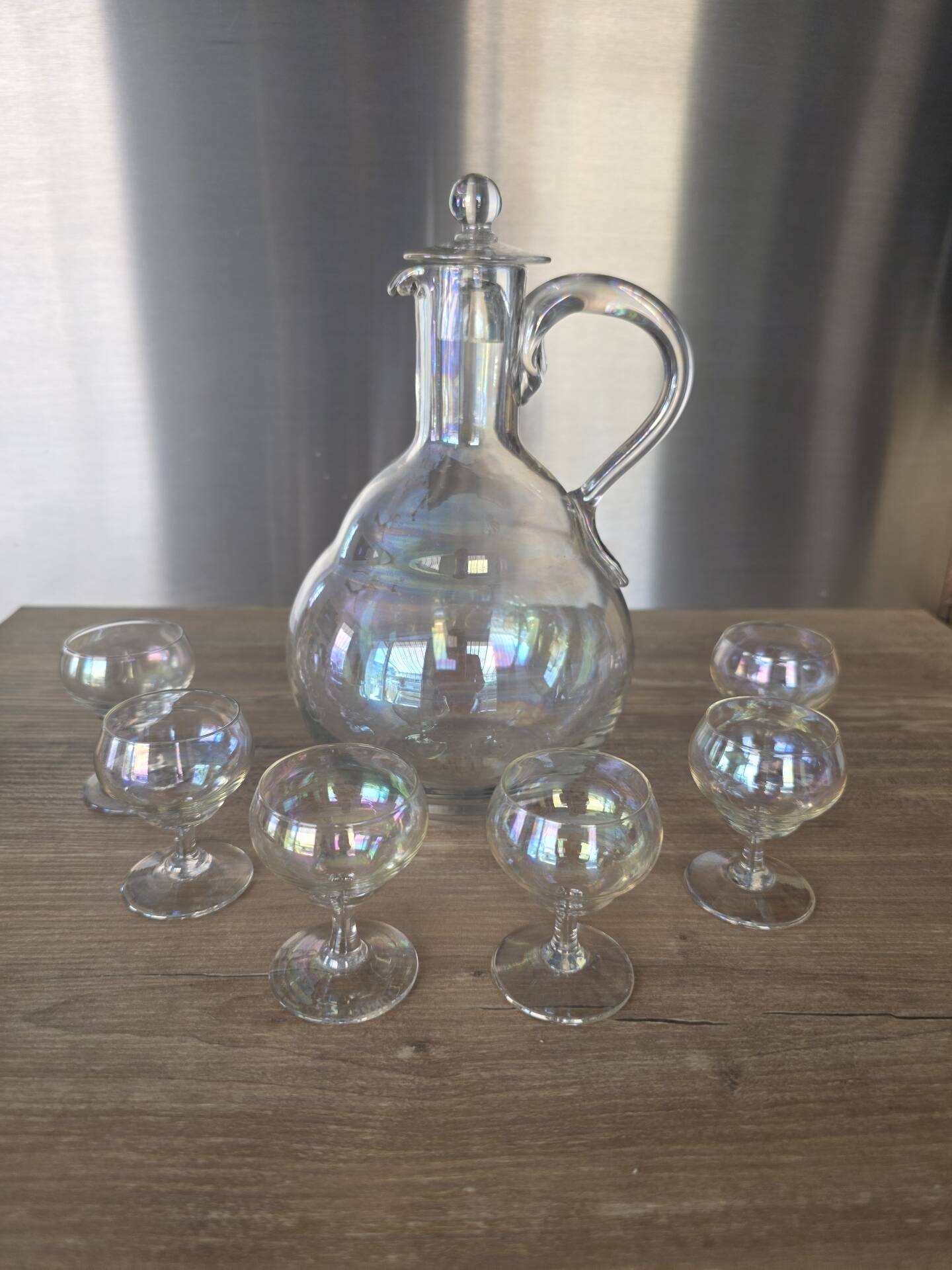 Service à liqueur ancien vintage Daum Nancy