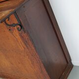 Paire d'armoires / vitrines d'apothicaire en chêne hollandais antiques Art Nouveau vers 1904