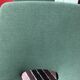 Pair of tonneau chairs by Guariche Pierre for Steiner. 50