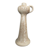 Speckled ceramic soliflore vase, 20th century ceramic.