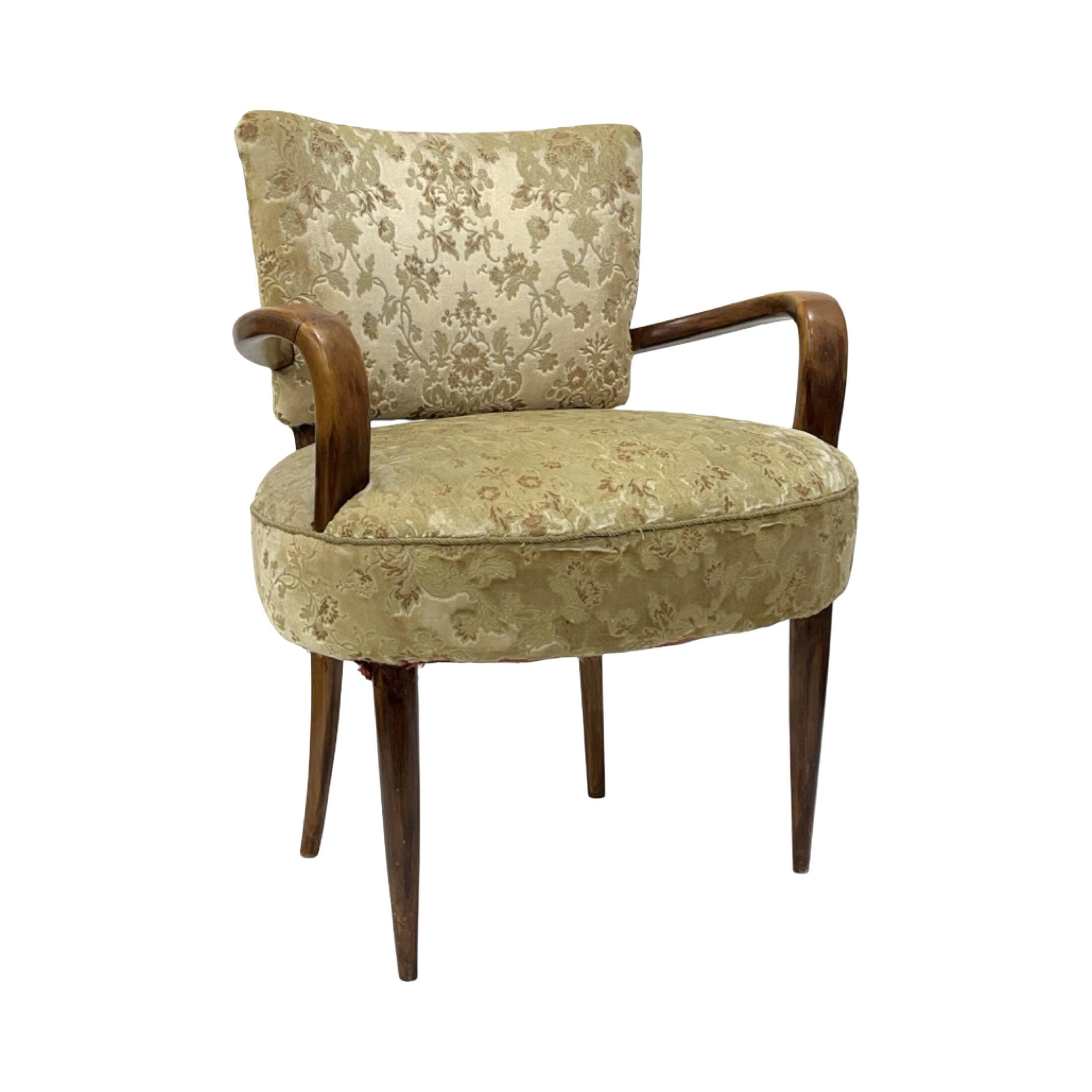 Original Art Déco armchair – Jules Leleu | France, 1930s