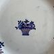 Assiettes plate Longchamp France, modèle Rouennais