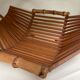 Vintage rattan basket