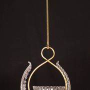 Elegant Art Deco Barovier and Toso chandelier, 1940s