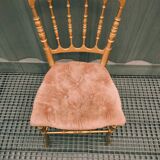 Chiavari chair in gilded wood