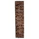 Hand-carved wooden decorative sculpture, mid-century, Danish cabinetmaker, 1970s.