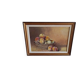 Tableau nature morte aux pêches