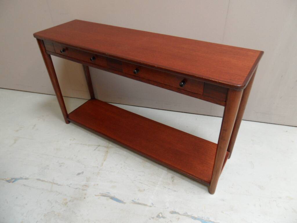 Vintage Mid Century mahogany side table 1950's