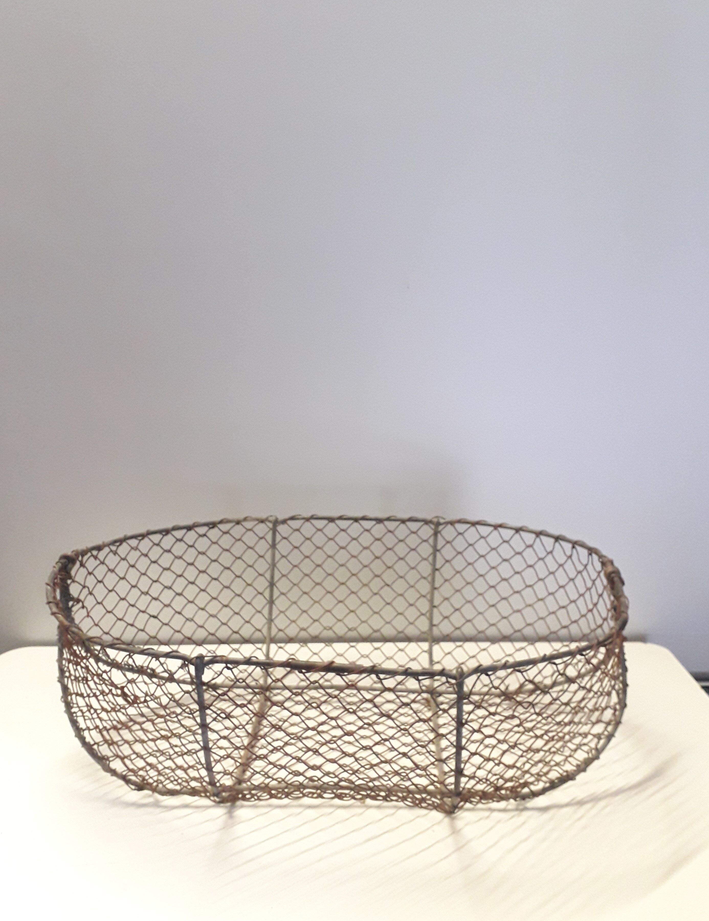 Old crab basket -Fishing basket -Marine decoration