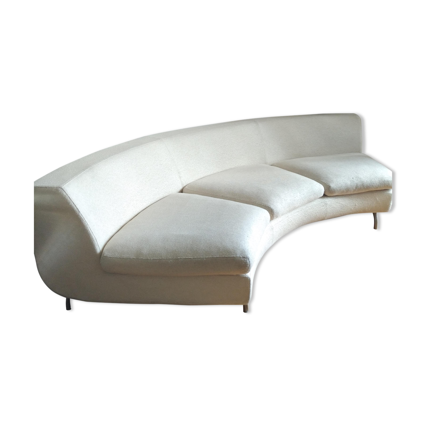 Canape arc de cercle minotti