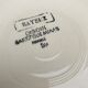 Set of 6 old flat plates Digoin/Sarreguemines model BAYEUX