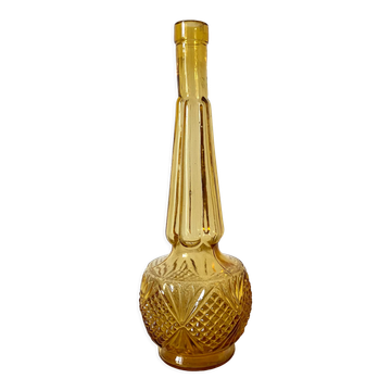 Carafe vintage ambrée Empoli