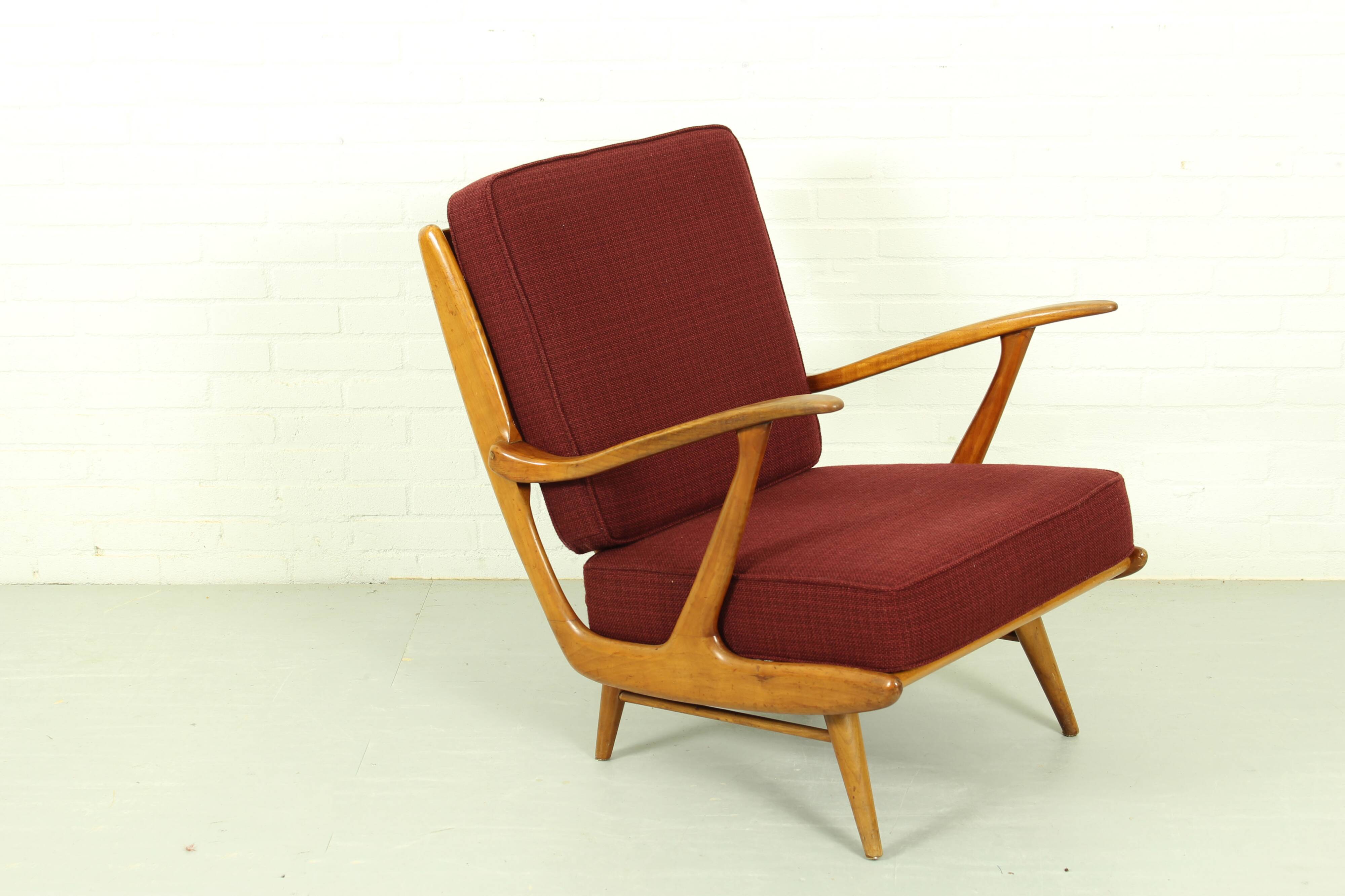 Canapés et fauteuils lounge au design vintage Sprij / Spuij’s, années 1960