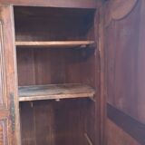 19th century walnut cabinet