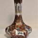 Vase asiatique cloisonné à décor persan. Vintage.