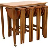 Nesting tables Poul Hundevad vintage mid century