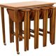 Nesting tables Poul Hundevad vintage mid century