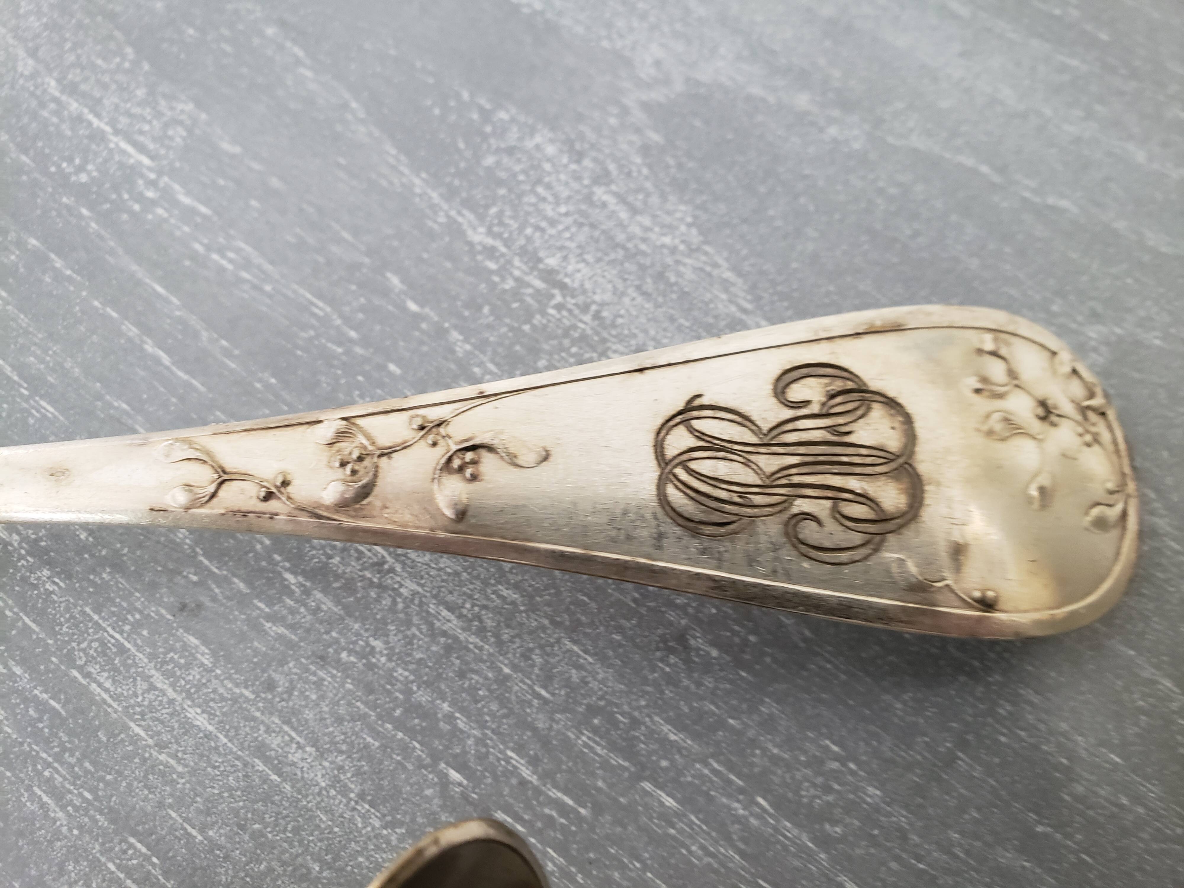 set of silver-plated cutlery