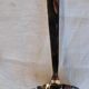 Old sauce spoon, fat and lean, Boulenger, silver-plated metal.