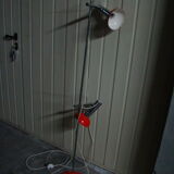Lampadaire sur socle 2 feux vintage 70